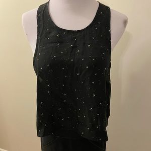 Functional cropped tank top